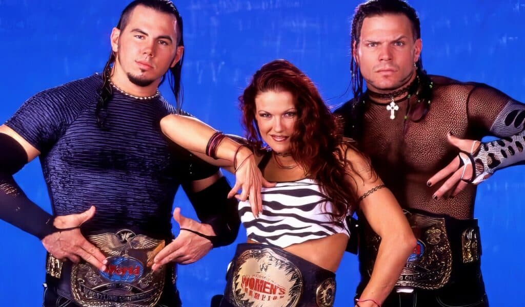 Matt & Jeff Hardy with Lita