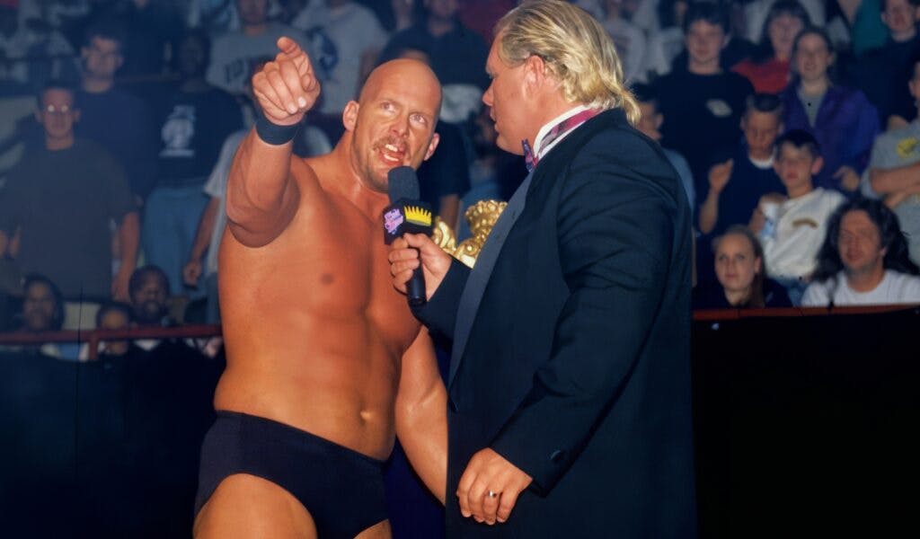 "Stone Cold" Steve Austin wins King of the Ring