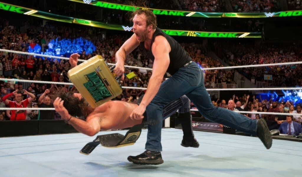 Dean Ambrose Cashes in MITB