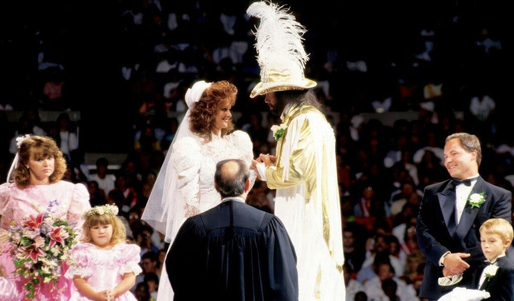 Macho Man & Miss Elizabeth Wedding - SummerSlam Wedding