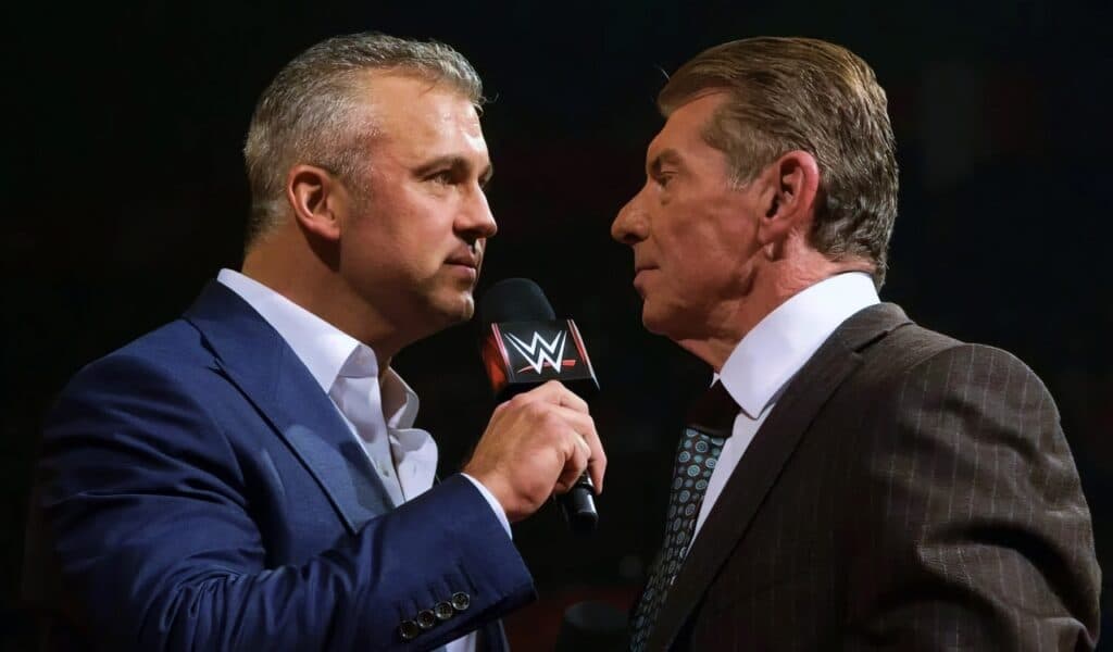 Shane and Vince McMahon