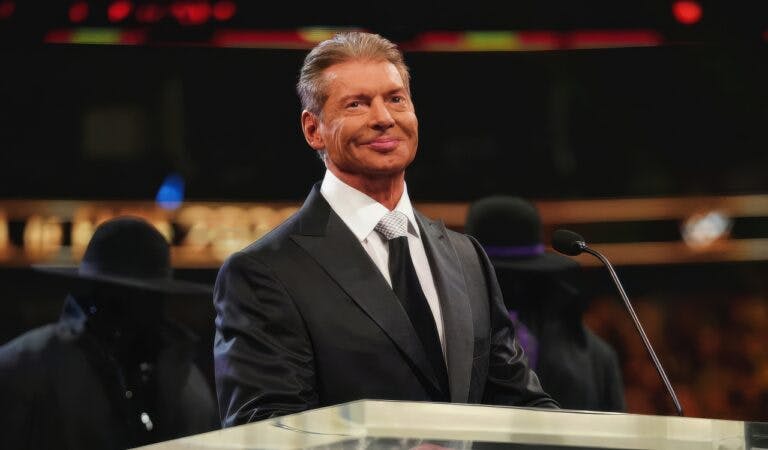 Vince McMahon at WWE Hall of Fame