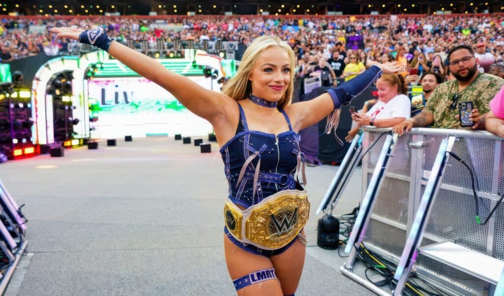 Liv Morgan at SummerSlam 2024