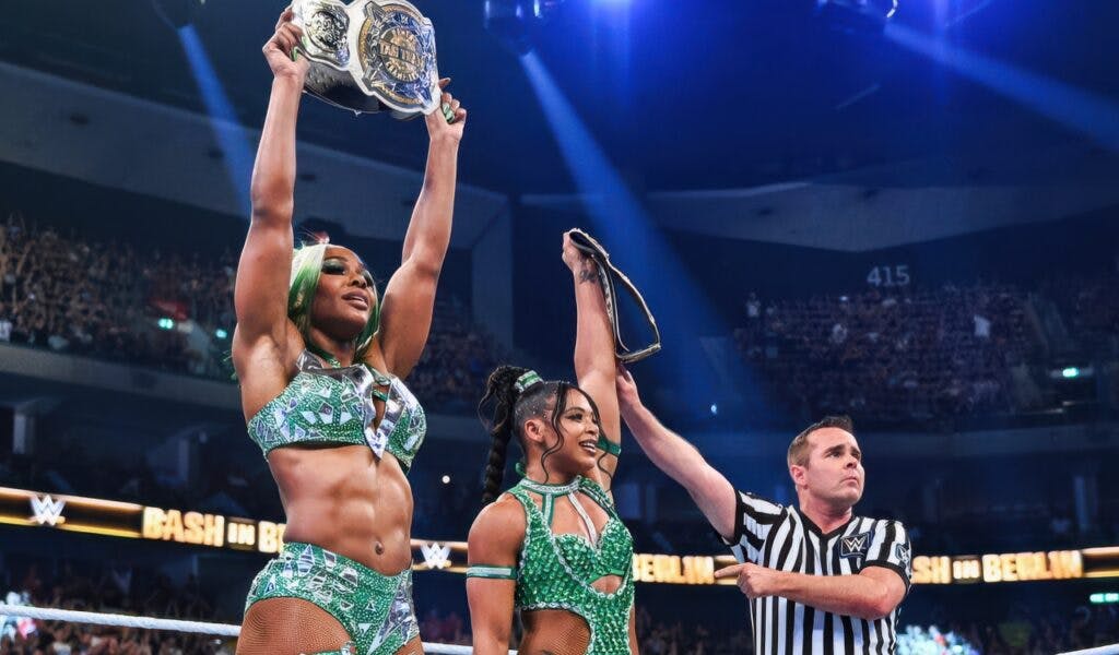 Jade Cargill and Bianca Belair Win Women's Tag Titles