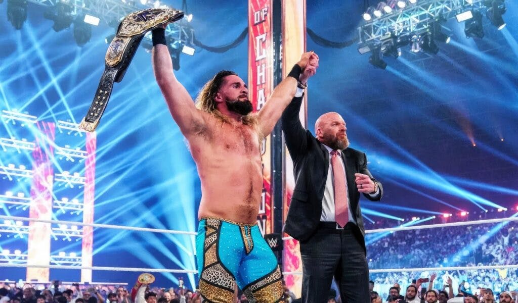Seth Rollins Wins World Heavyweight Championship