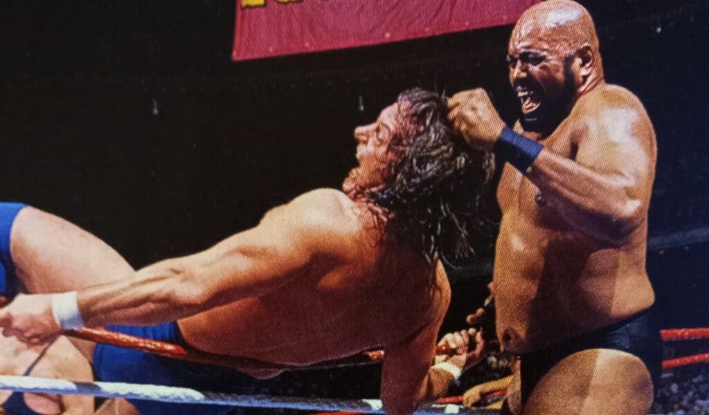 Bad News Brown Eliminates Roddy Piper From Royal Rumble