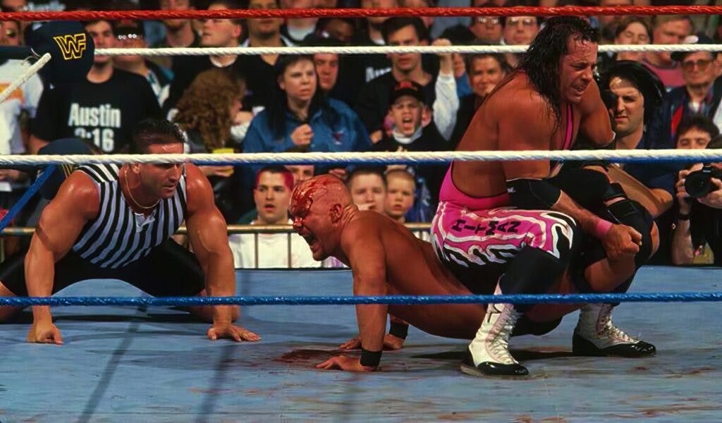 Bret Hart vs Steve Austin - WrestleMania 13