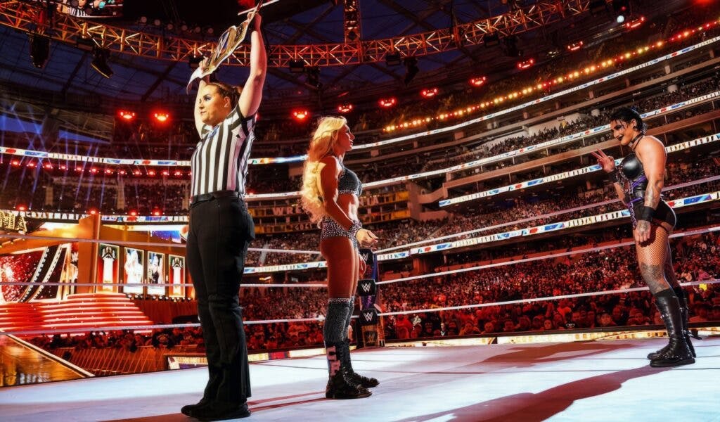 Charlotte Flair vs Rhea Ripley - WrestleMania 39 Match