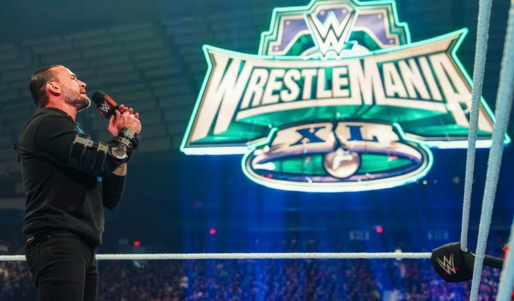 CM Punk - WrestleMania XL Sign