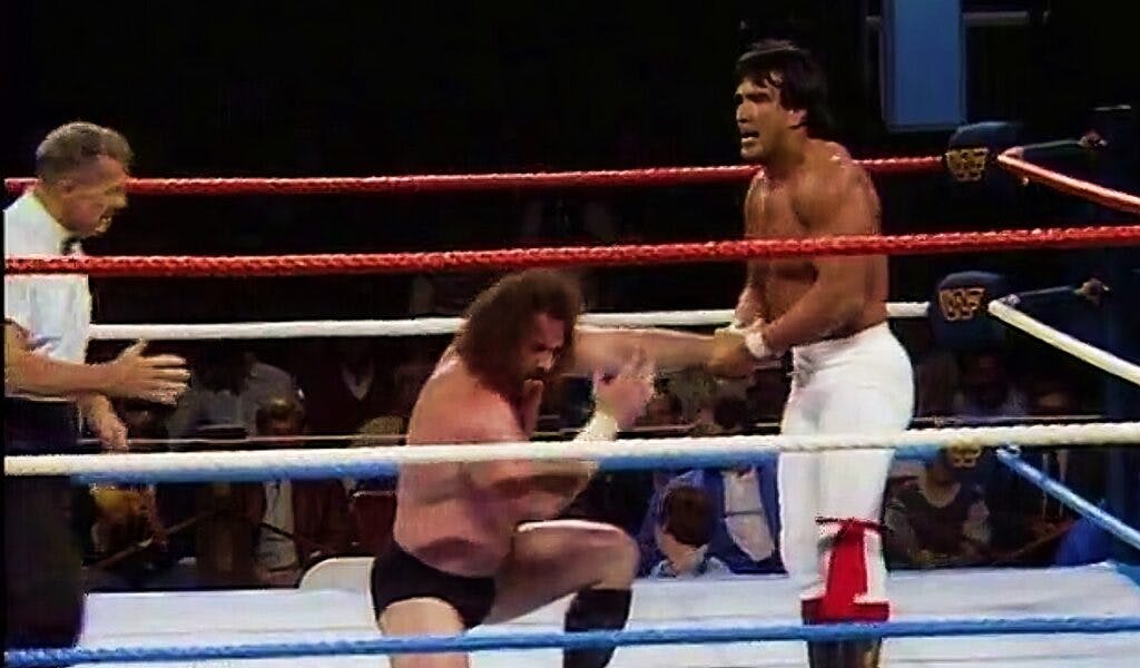 Ricky Steamboat vs Hercules Hernandez - WrestleMania 2
