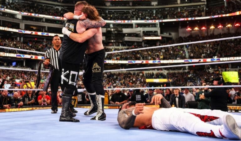 Sami Zayn & Kevin Owens Win Tag Titles - WrestleMania 39