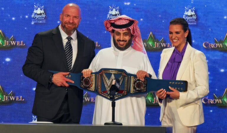 Triple H & Stephanie McMahon In Saudi Arabia